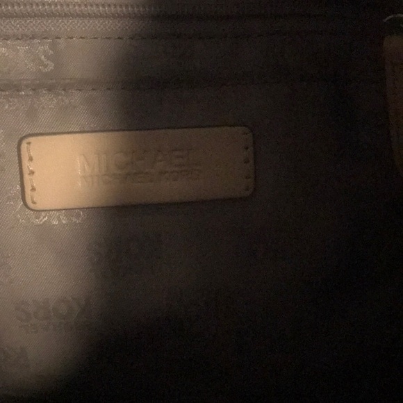 Michael Kors Jet Set Monogram Mirror Metallic Tote - Picture 2 of 6